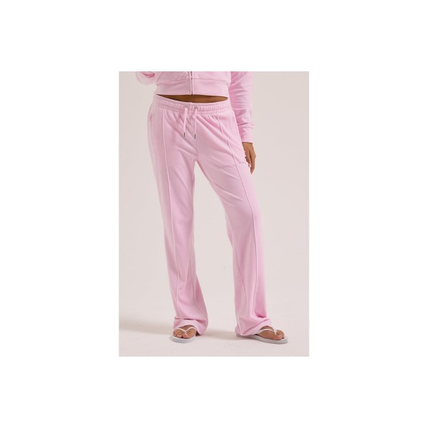 Juicy Couture Tina Velour Outline Diamante Παντελόνι Φόρμας Γυναικείο (JCWBJ126327 381)