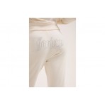 Juicy Couture Outline Diamante Wide Leg Γυναικείο Παντελόνι Φόρμας Ζαχαρί