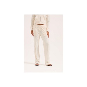 Juicy Couture Outline Diamante Wide Leg Παντελόνι Φόρμας Γυναικείο (JCWBJ225307 181)