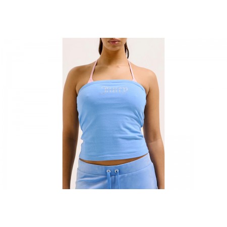 Juicy Couture Babey Jersey Babey Μπλούζα Αμάνικη Γυναικεία 
