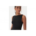 Juicy Couture Canyon Boatneck Γυναικείο Φόρεμα Maxi Μαύρο