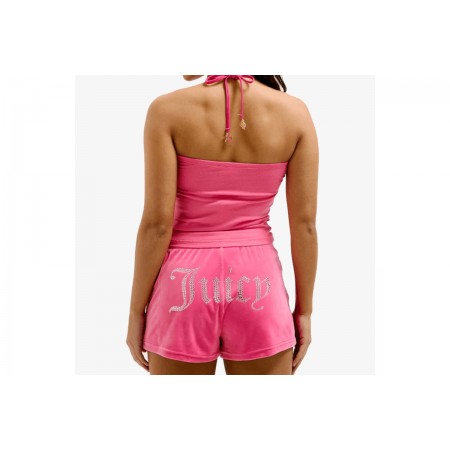 Juicy Couture Velour Diamante Σορτς Αθλητικό Γυναικείο 