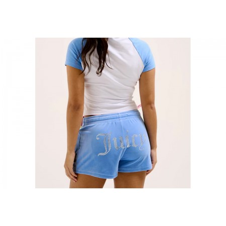 Juicy Couture Velour Diamante Σορτς Αθλητικό Γυναικείο 