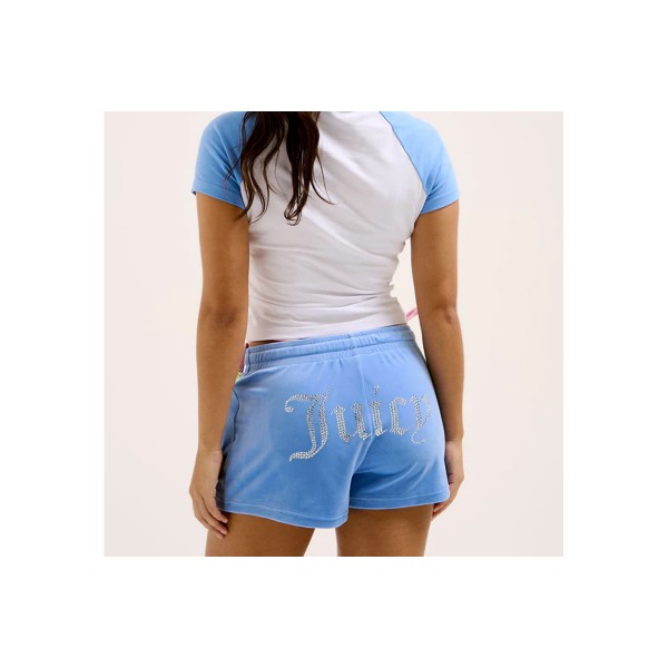 Juicy Couture Velour Diamante Σορτς Αθλητικό Γυναικείο (JCWH121001 783)