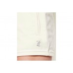Juicy Couture Tamia Velour Outline Diamante Γυναικείο Αθλητικό Σορτς Εκρού