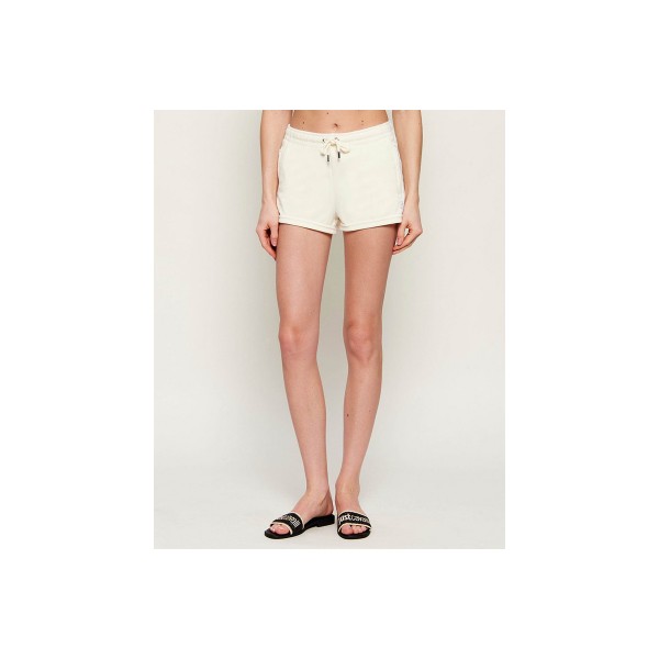 Juicy Couture Tamia Velour Outline Diamante Σορτς Αθλητικό Γυναικείο (JCWHS126305 181)