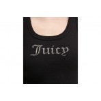 Juicy Couture Racer Vest Thin Strap Μπλούζα Αμάνικη Γυναικεία (JCWLV12T305 101)