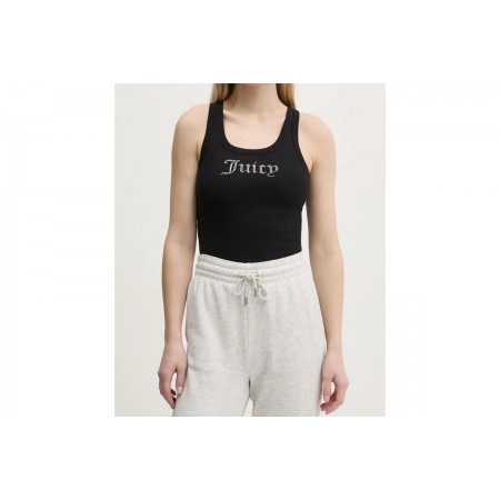 Juicy Couture Racer Vest Thin Strap Μπλούζα Αμάνικη Γυναικεία 