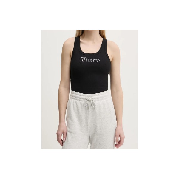 Juicy Couture Racer Vest Thin Strap Μπλούζα Αμάνικη Γυναικεία (JCWLV12T305 101)