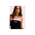 Juicy Couture Applique Terry Boob Tube Top Αμάνικο Γυναικείο (JCWSC126314 101)