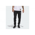 Adidas Performance Essentials 3-Stripes Fleece Παντελόνι Φόρμας Ανδρικό (JD1861)