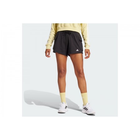 Adidas Performance Essentials Small Logo French Terry Cargo Σορτς Γυναικείο 