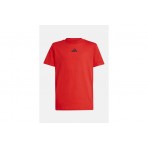 Adidas Performance SL 160 Παιδική Κοντομάνικη Μπλούζα Κόκκινη