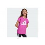 Adidas Performance Essentials Παιδικό Κοντομάνικο T-Shirt Φούξια
