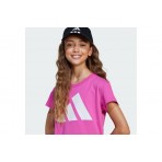 Adidas Performance Essentials Παιδικό Κοντομάνικο T-Shirt Φούξια