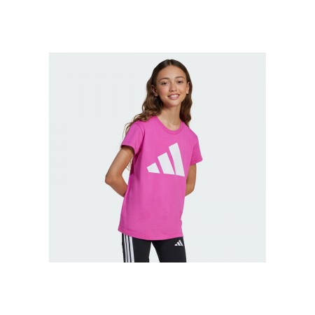 Adidas Performance Essentials Παιδικό Κοντομάνικο T-Shirt Φούξια