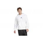 Adidas Performance Feelcozy Ανδρικό Φούτερ με Κουκούλα Λευκό