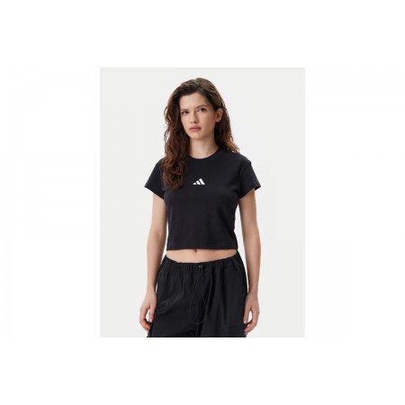 Adidas Performance Future Icons Γυναικείο Κοντομάνικο T-Shirt Μαύρο