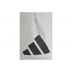 Adidas Essentials Big Logo French Terry Ανδρική Βερμούδα Γκρι