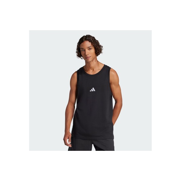 Adidas Performance Essentials Small Logo Μπλούζα Αμάνικη Ανδρική (JE8986)