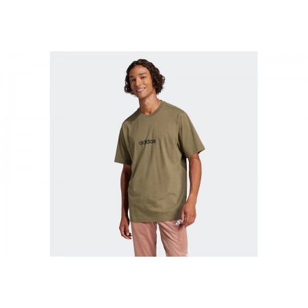 Adidas Performance Sportswear Essential Linear T-Shirt Ανδρικό 