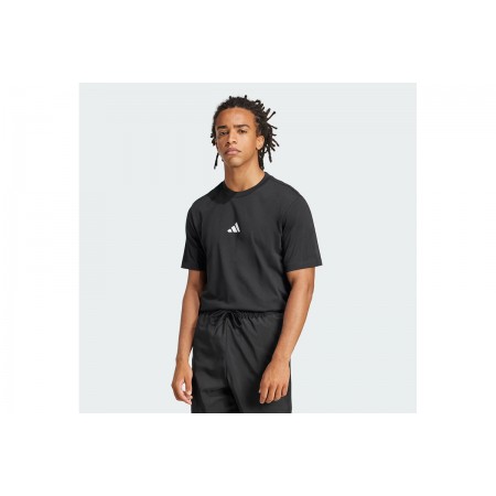 Adidas Performance Essentials Small Logo Single Jersey T-Shirt Ανδρικό 