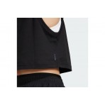 Adidas Performance Train Essentials Boxy Γυναικείο Αμάνικο Crop Top