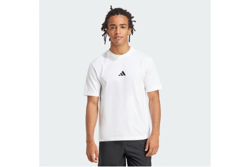 Adidas Performance Essentials Small Logo Single Jersey T-Shirt Ανδρικό (JF1092)