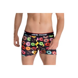 John Frank Εσώρουχο Boxer Ανδρικό (JFBD203-DONUTS)