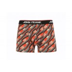 John Frank Εσώρουχο Boxer Ανδρικό (JFBD310-KETCHUP)