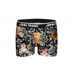 John Frank Εσώρουχο Boxer Ανδρικό (JFBD312-RICH TEDDY)