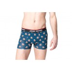 John Frank Εσώρουχο Boxer Ανδρικό (JFBD315-CHOCO FRANK)