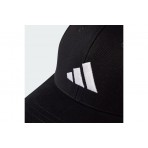 Adidas Performance New Logo Καπέλο Strapback Μαύρο, Λευκό