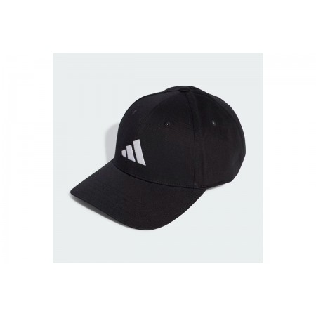 Adidas Performance New Logo Καπέλο Strapback Μαύρο, Λευκό