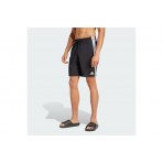 Adidas Performance 3-Stripes Swim Ανδρικό Μαγιό Σορτς Μαύρο