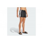 Adidas Performance 3-Stripes Swim 3-Inch Ανδρικό Μαγιό Σορτς Μαύρο
