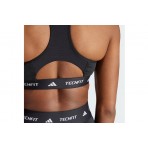 Adidas Performance Techfit Γυναικείο Μπουστάκι Μαύρο