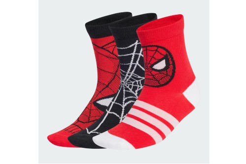 Adidas Performance Marvel Spider-Man Κάλτσες Ψηλές 3 Ζευγάρια (JG5787)
