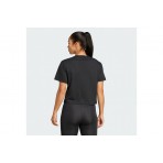 Adidas Train Essentials Big Logo Κοντομάνικο T-Shirt Μαύρο