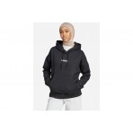 Adidas Performance Linear Fleece Γυναικείο Φούτερ με Κουκούλα Μαύρο