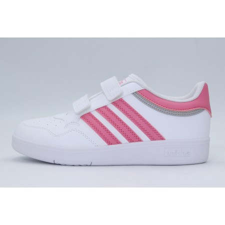 Adidas Performance Hoops 4.0 Παιδικά Sneakers Λευκά, Ροζ