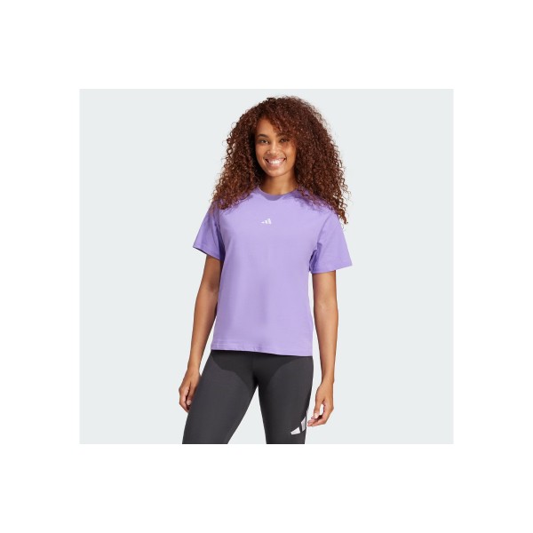 Adidas Performance Essentials Small Logo T-Shirt Γυναικείο (JI6076)