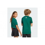 Adidas Performance Sportswear Lounge Pizza Παιδικό Κοντομάνικο T-Shirt Κυπαρισσί
