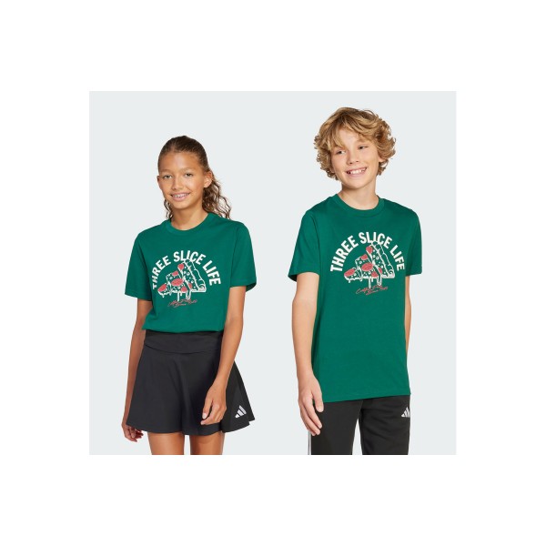 Adidas Performance Lounge Pizza Graphic T-Shirt (JI6676)