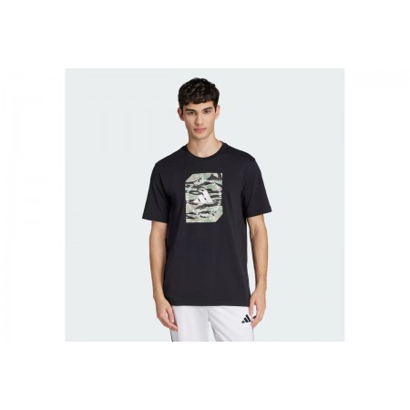 Adidas Performance Camo Shape Graphic T-Shirt Ανδρικό 