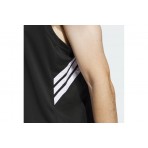 Adidas Performance Basketball Legends Ανδρική Αμάνικη Μπλούζα Μαύρη