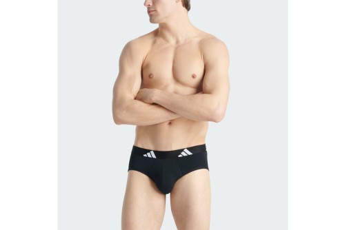 Adidas Performance Active Flex Cotton Εσώρουχο Σλιπ 3- Τεμάχια (JK3936)