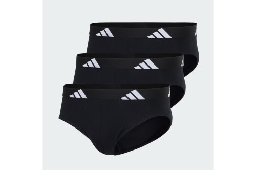 Adidas Performance Active Flex Cotton Εσώρουχο Σλιπ 3- Τεμάχια (JK3936)