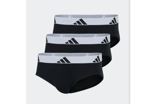 Adidas Performance Active Flex Cotton Εσώρουχο Σλιπ 3- Τεμάχια (JK3937)
