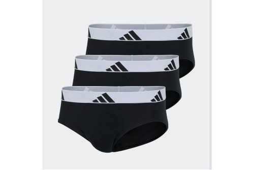 Adidas Performance Active Flex Cotton Εσώρουχο Σλιπ 3- Τεμάχια (JK3937)